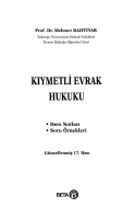 Kıymetli Evrak Hukuku 17.Basım-Mehmet Bahtiyar.pdf